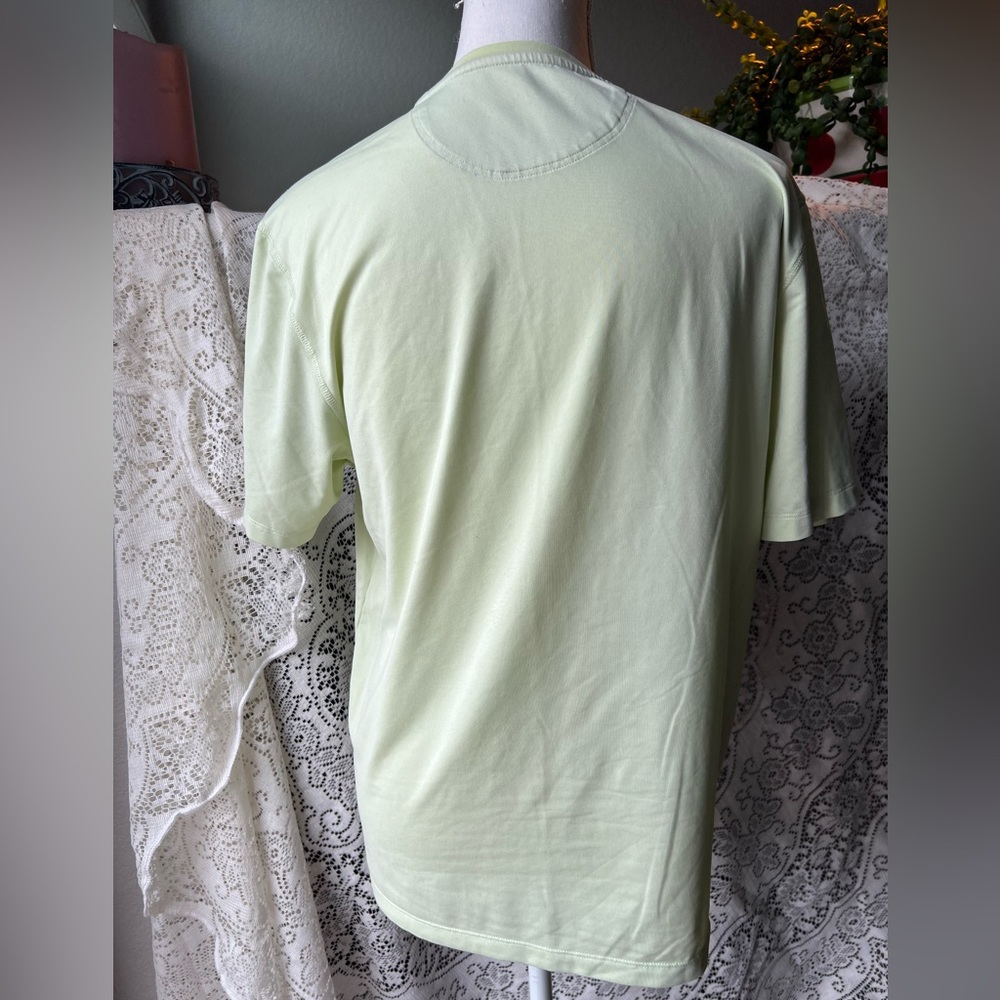 Vintage Izod tee light green - Picture 6 of 10